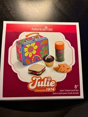American Girl Julie Floral Lunch Box Set
